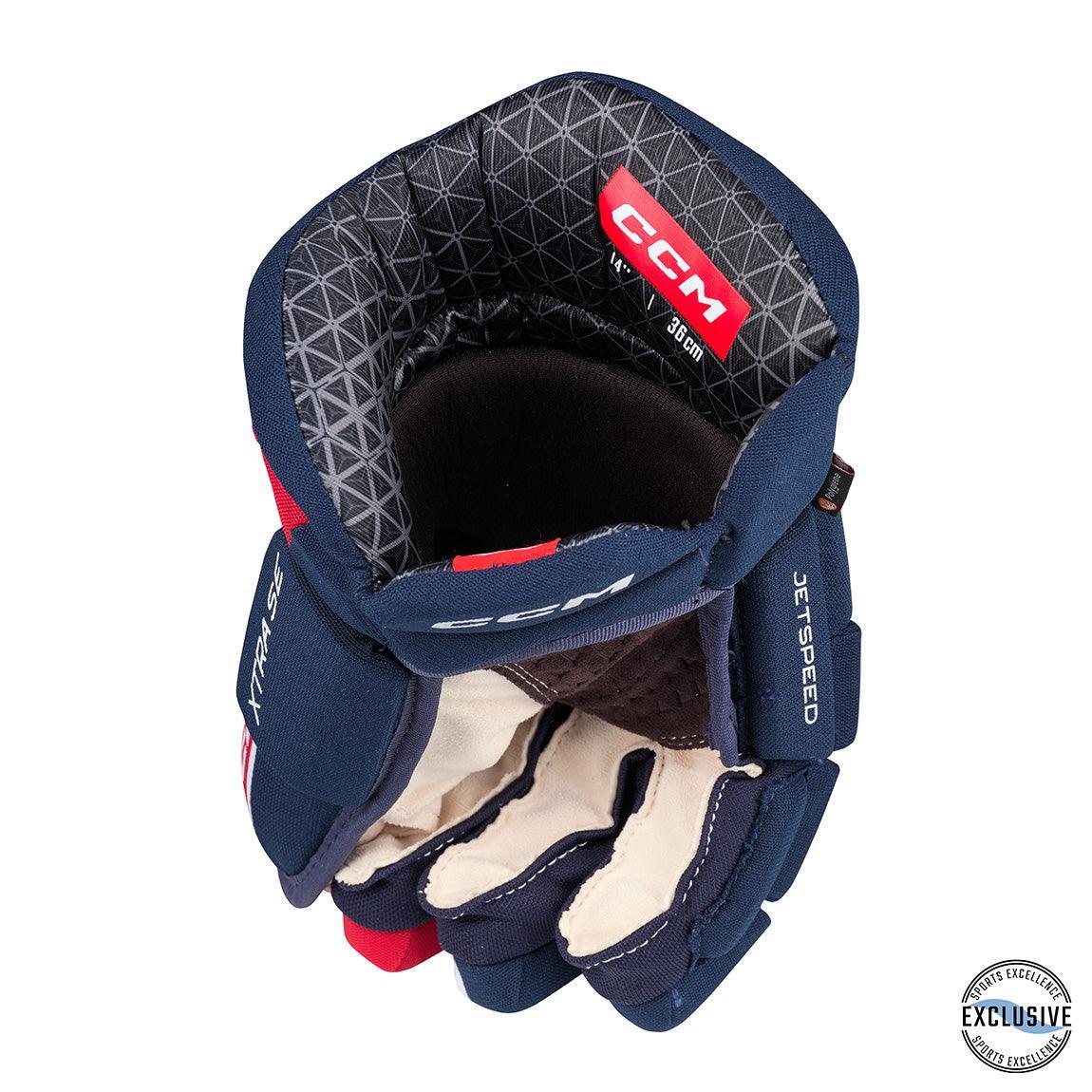 CCM JSXTRA SE Hockey Gloves - SR