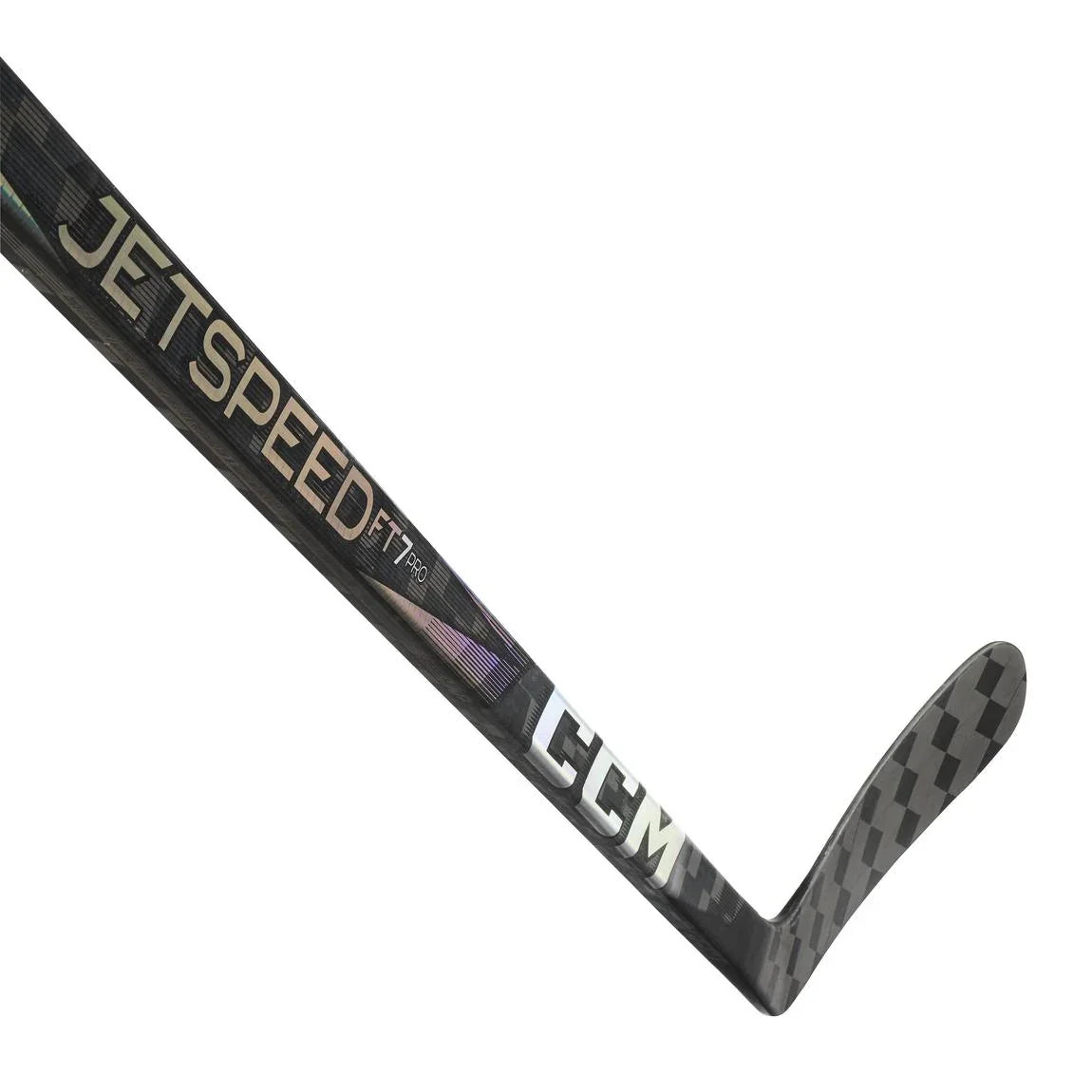 CCM JS FT7 PRO SR CHROME HOCKEY STICK