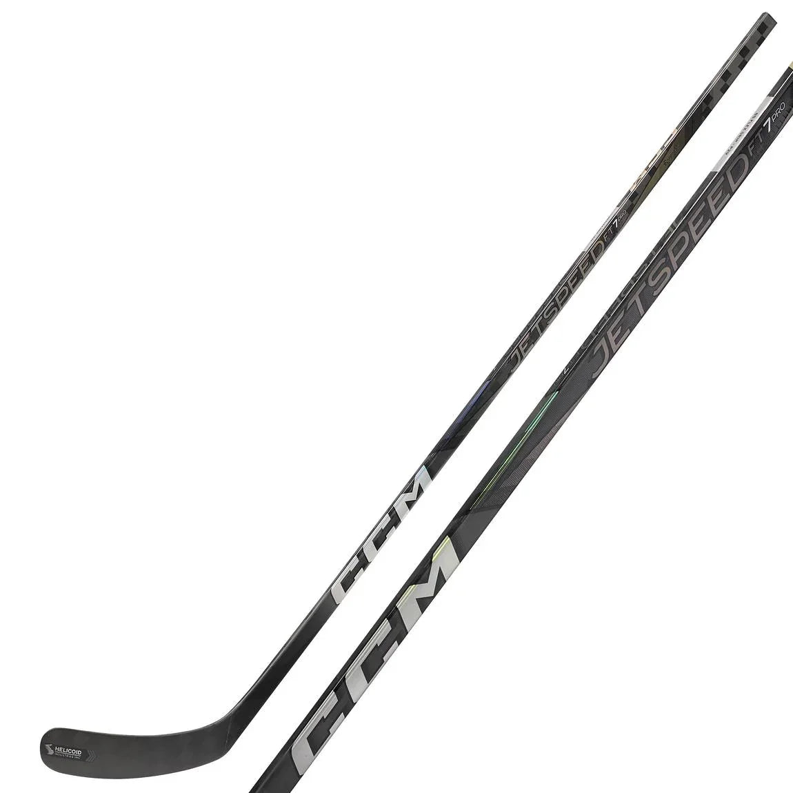 CCM JS FT7 PRO SR CHROME HOCKEY STICK