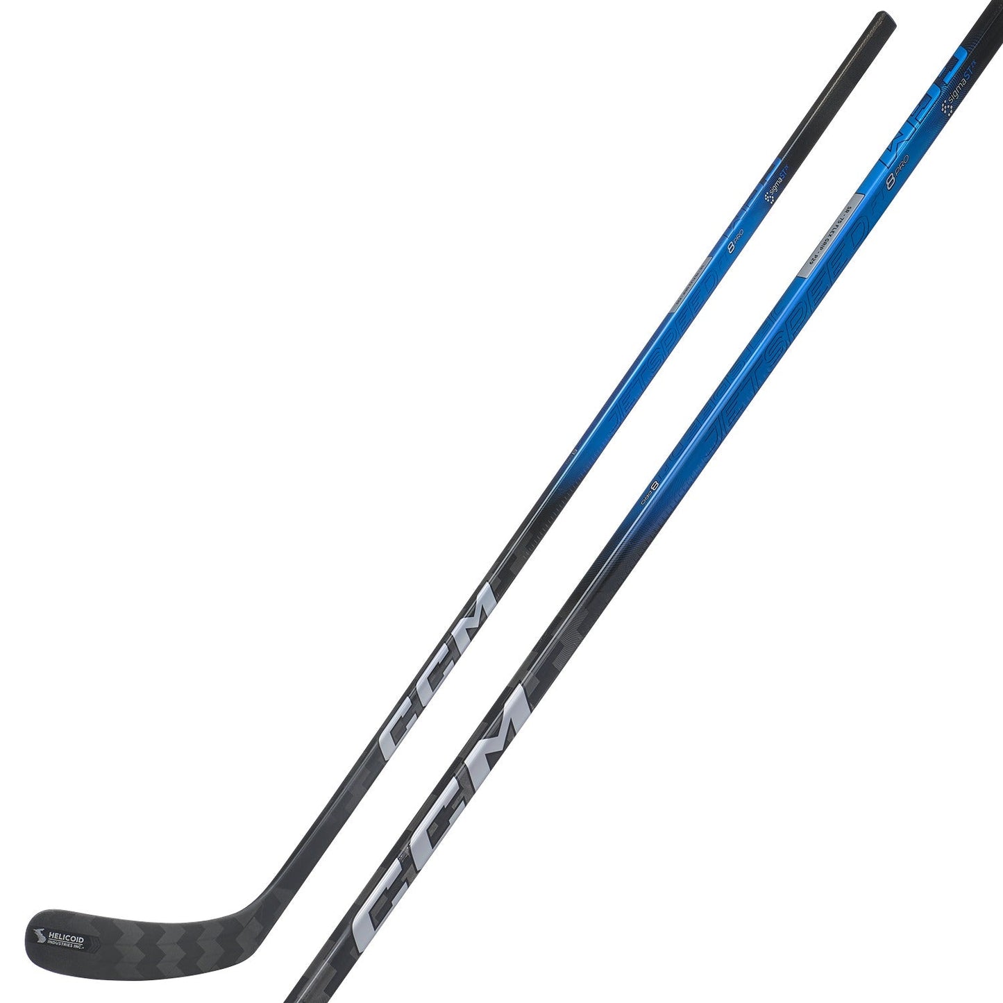 CCM JS FT8 PRO SR HOCKEY STICK - BLUE -