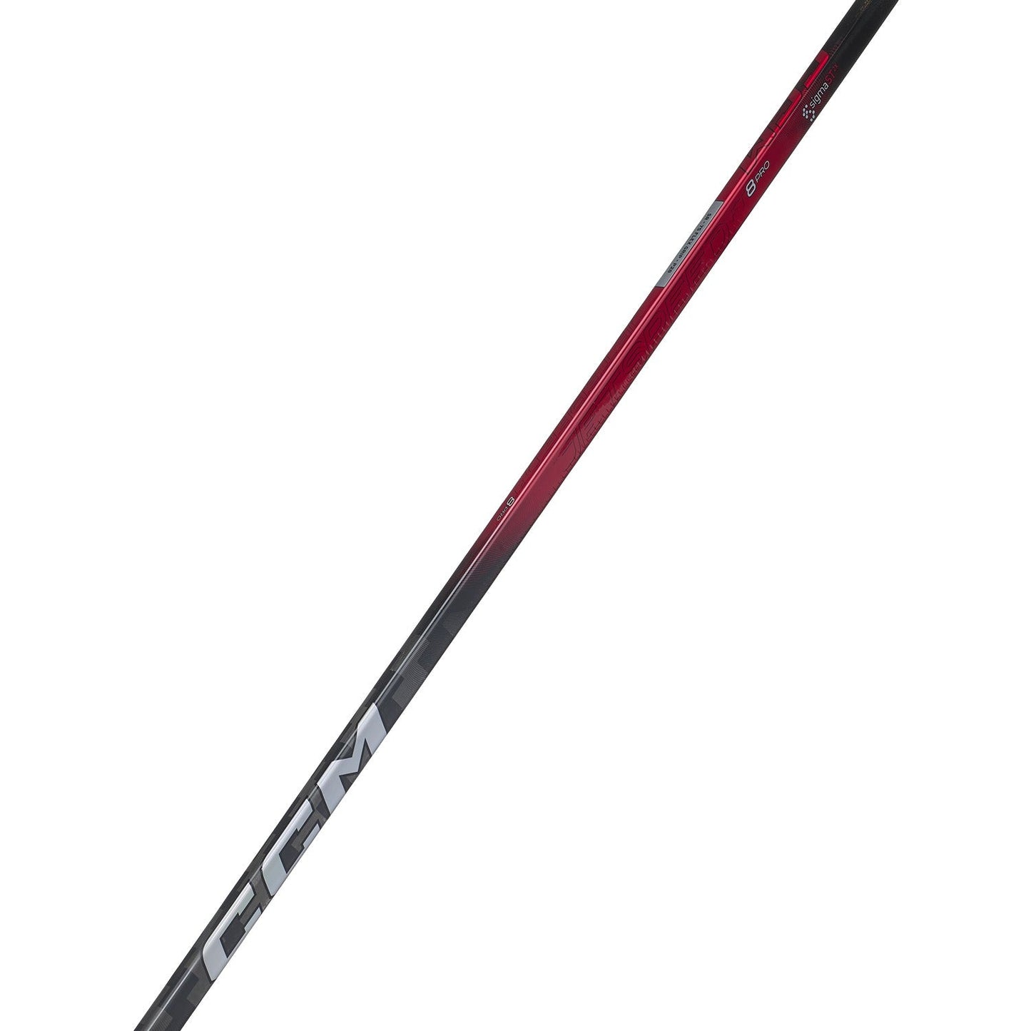 CCM JS FT8 PRO SR HOCKEY STICK - RED -