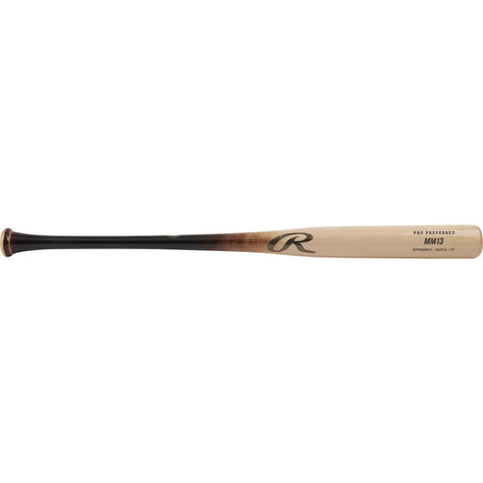 RAWLINGS PRO PREFERRED WOOD BAT - MAPLE - MM13 -