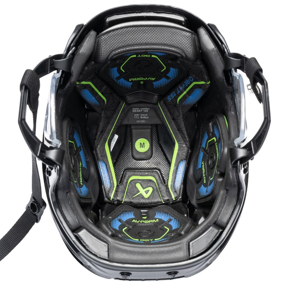 BAUER RE-AKT 155 HOCKEY HELMET COMBO