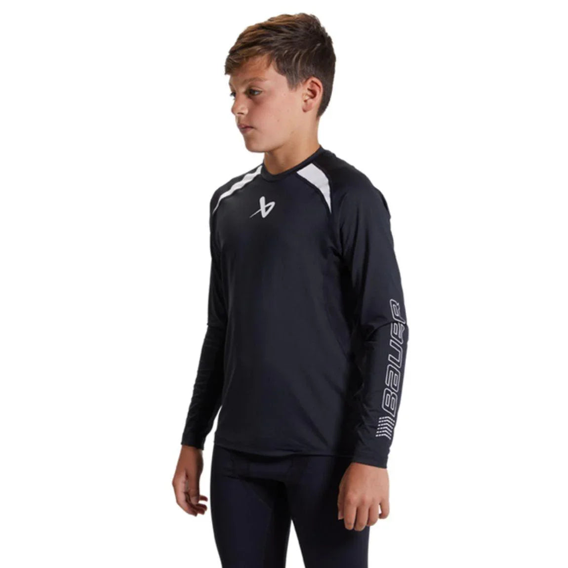BAUER S22 PERF LS BASE LAYER YOUTH TOP