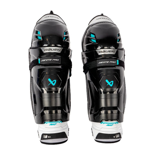 BAUER S26 SUPREME IGNITE PRO JR SHIN GUARDS -