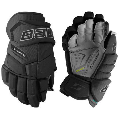 BAUER S26 SUPREME FUSE SR HOCKEY GLOVES -