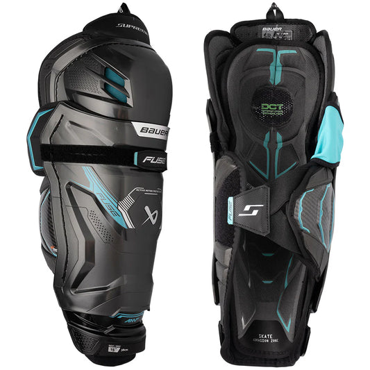 BAUER S26 SUPREME FUSE JR SHIN GUARDS -