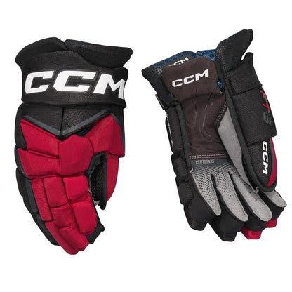 CCM JETSPEED FT8 JR HOCKEY GLOVES -