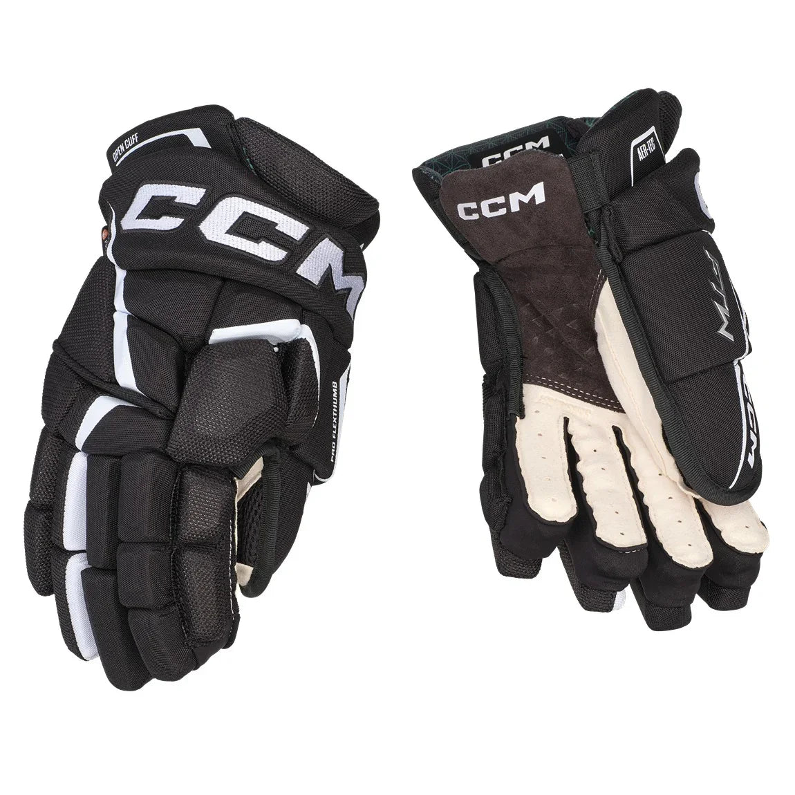 CCM JS FTW HOCKEY GLOVES - SR