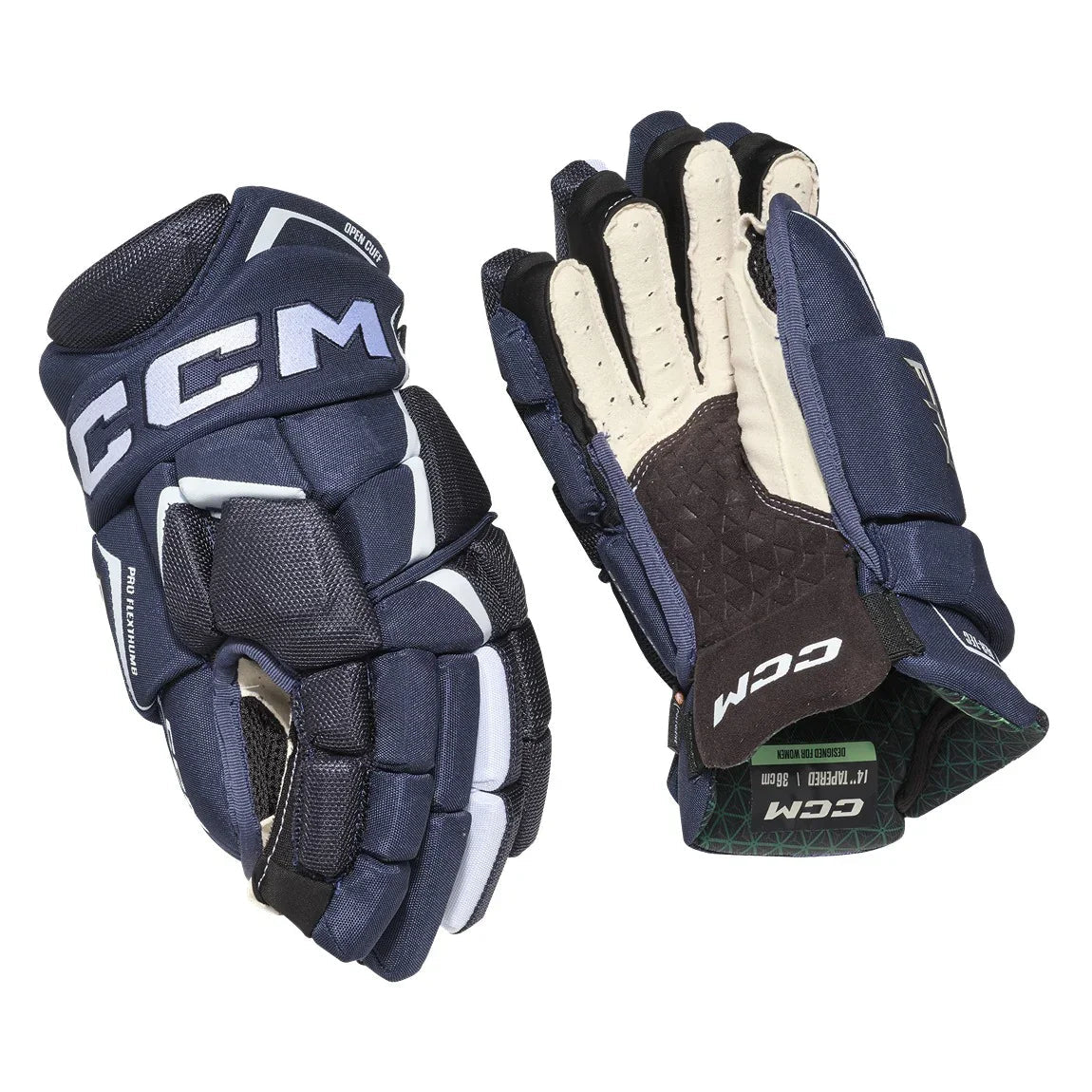CCM JS FTW HOCKEY GLOVES - SR