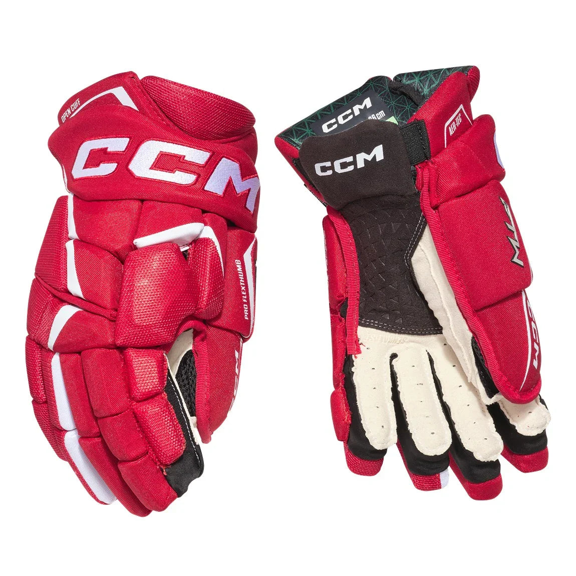 CCM JS FTW HOCKEY GLOVES - SR