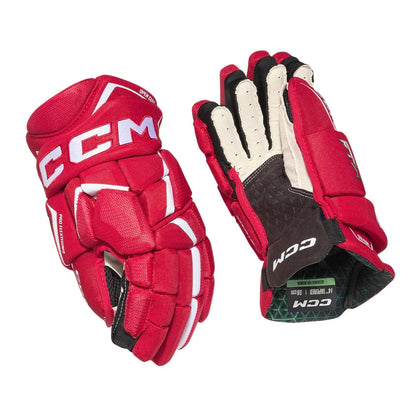 CCM JS FTW HOCKEY GLOVES - SR
