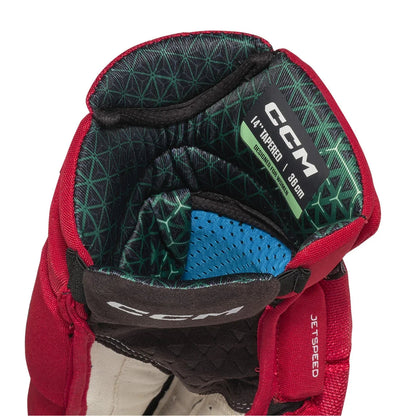 CCM JS FTW HOCKEY GLOVES - SR