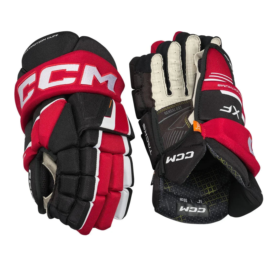 CCM TACKS XF HOCKEY GLOVES - SENIOR
