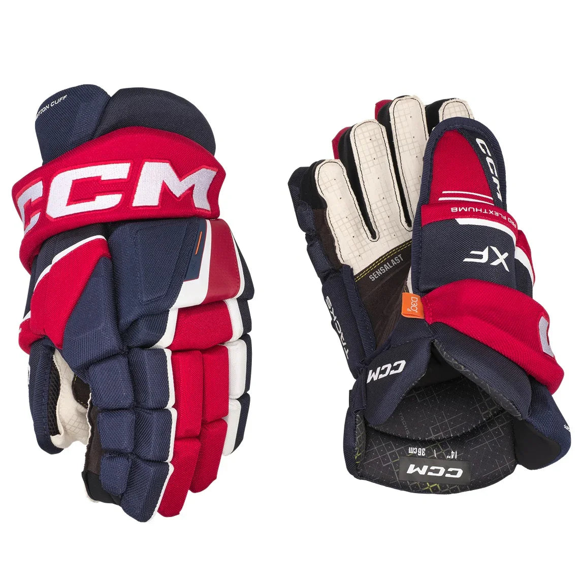 CCM TACKS XF HOCKEY GLOVES - SENIOR