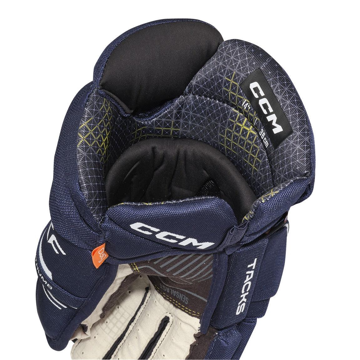 CCM TACKS XF HOCKEY GLOVES - SENIOR
