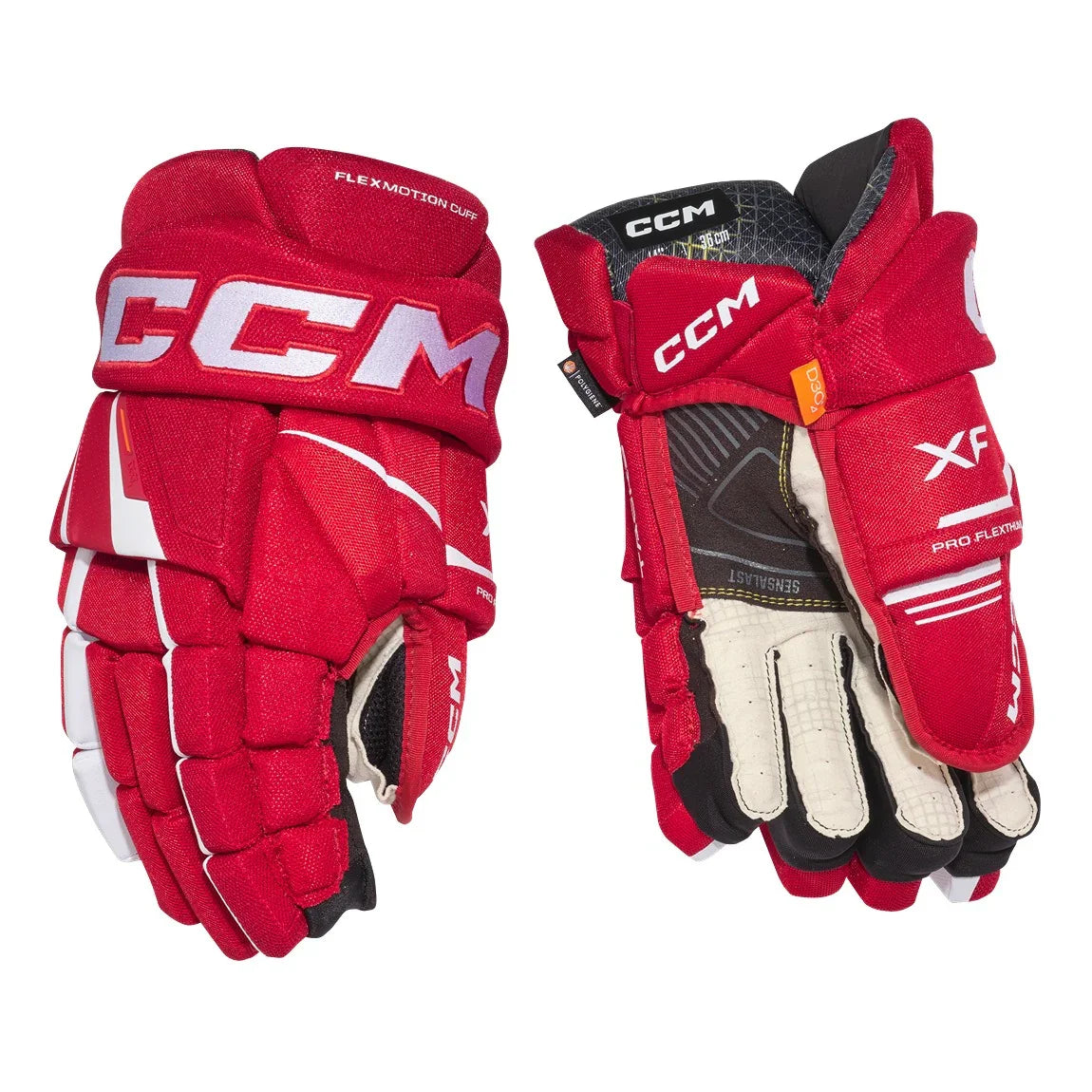 CCM TACKS XF HOCKEY GLOVES - SENIOR
