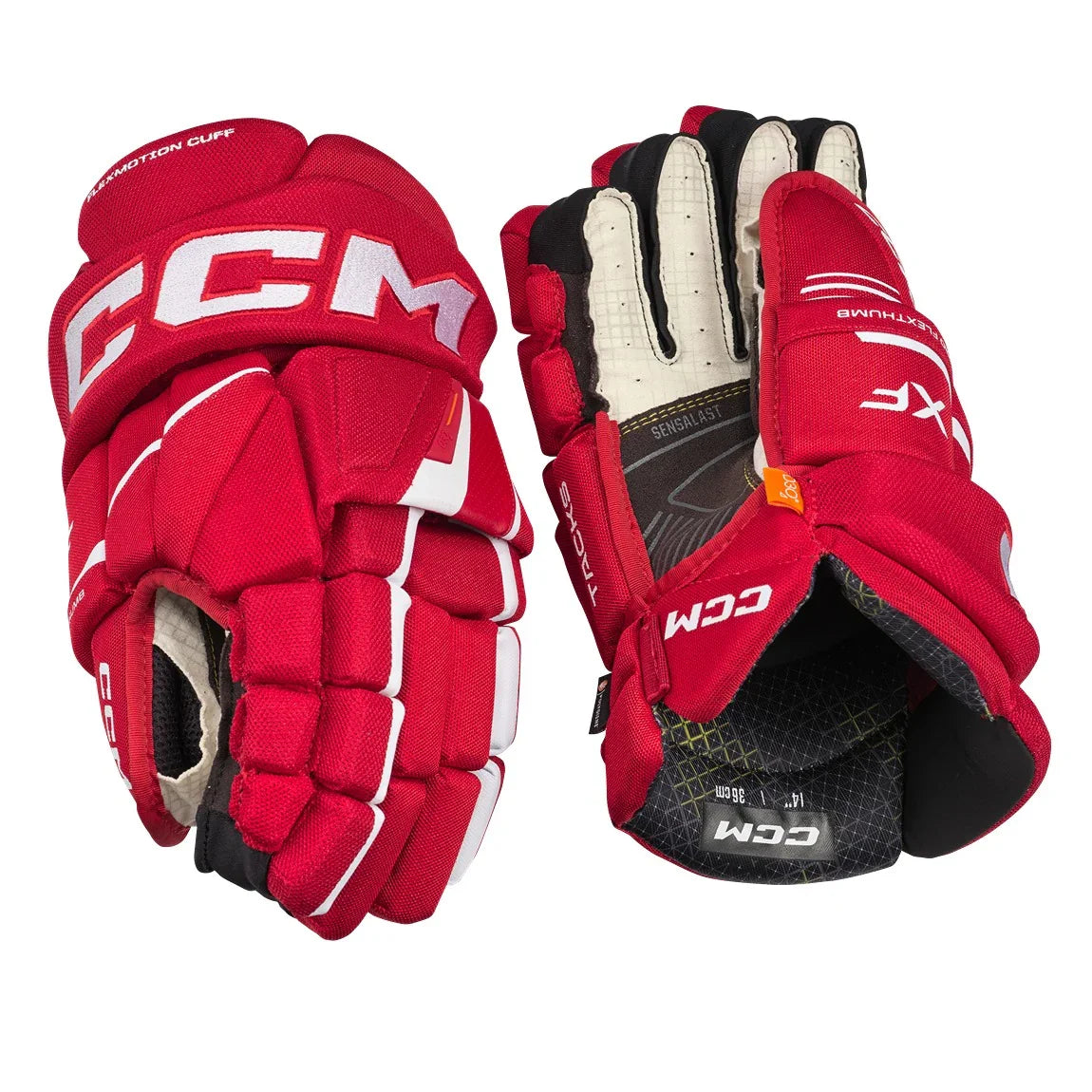 CCM TACKS XF HOCKEY GLOVES - SENIOR