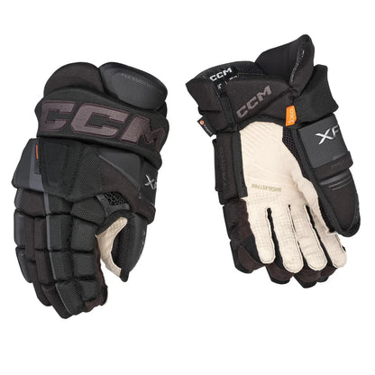 CCM TACKS XF PRO HOCKEY GLOVES - SENIOR