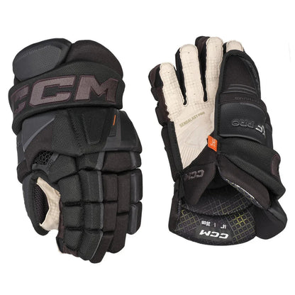 CCM TACKS XF PRO HOCKEY GLOVES - JUNIOR