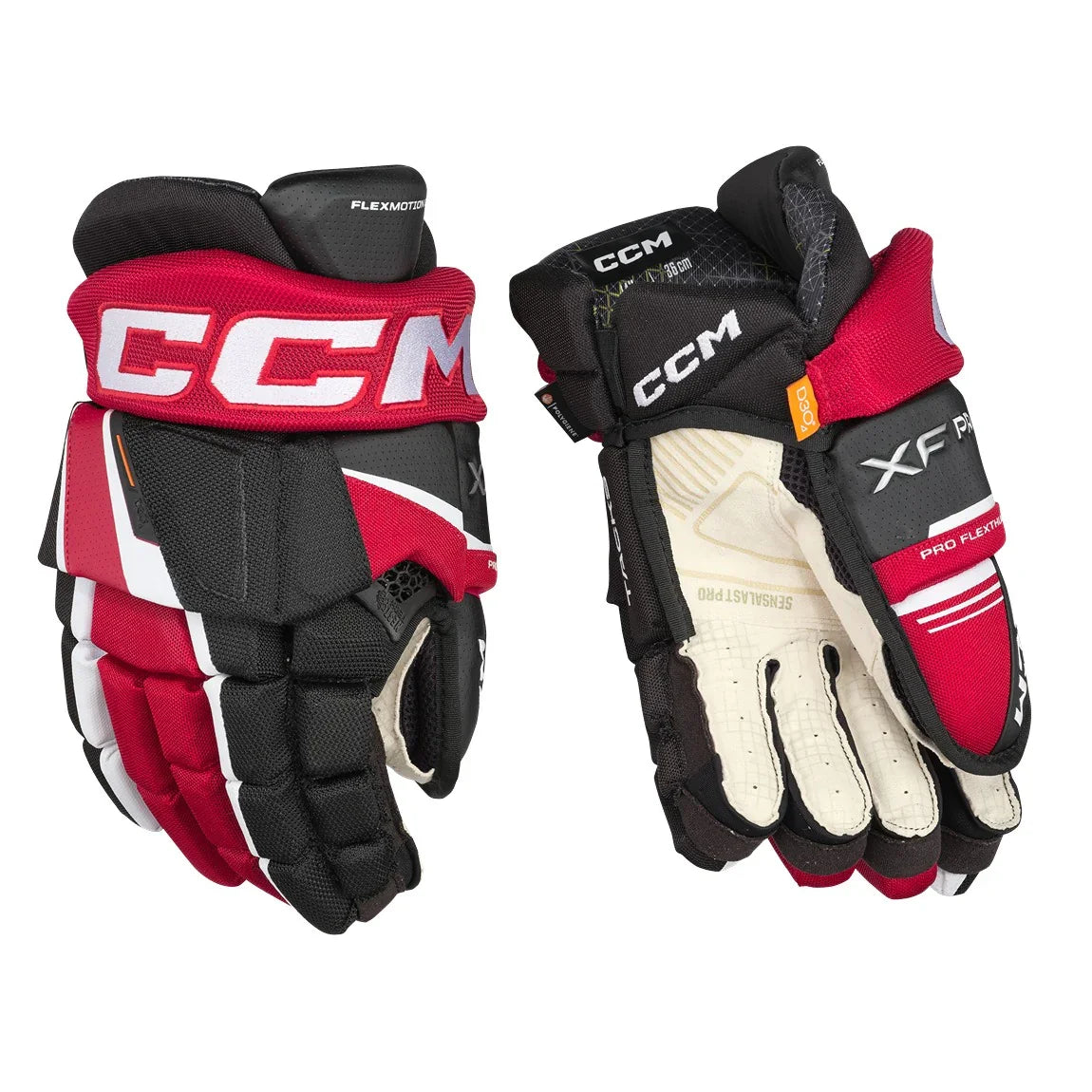 CCM TACKS XF PRO HOCKEY GLOVES - SENIOR
