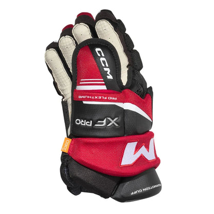 CCM TACKS XF PRO HOCKEY GLOVES - SENIOR