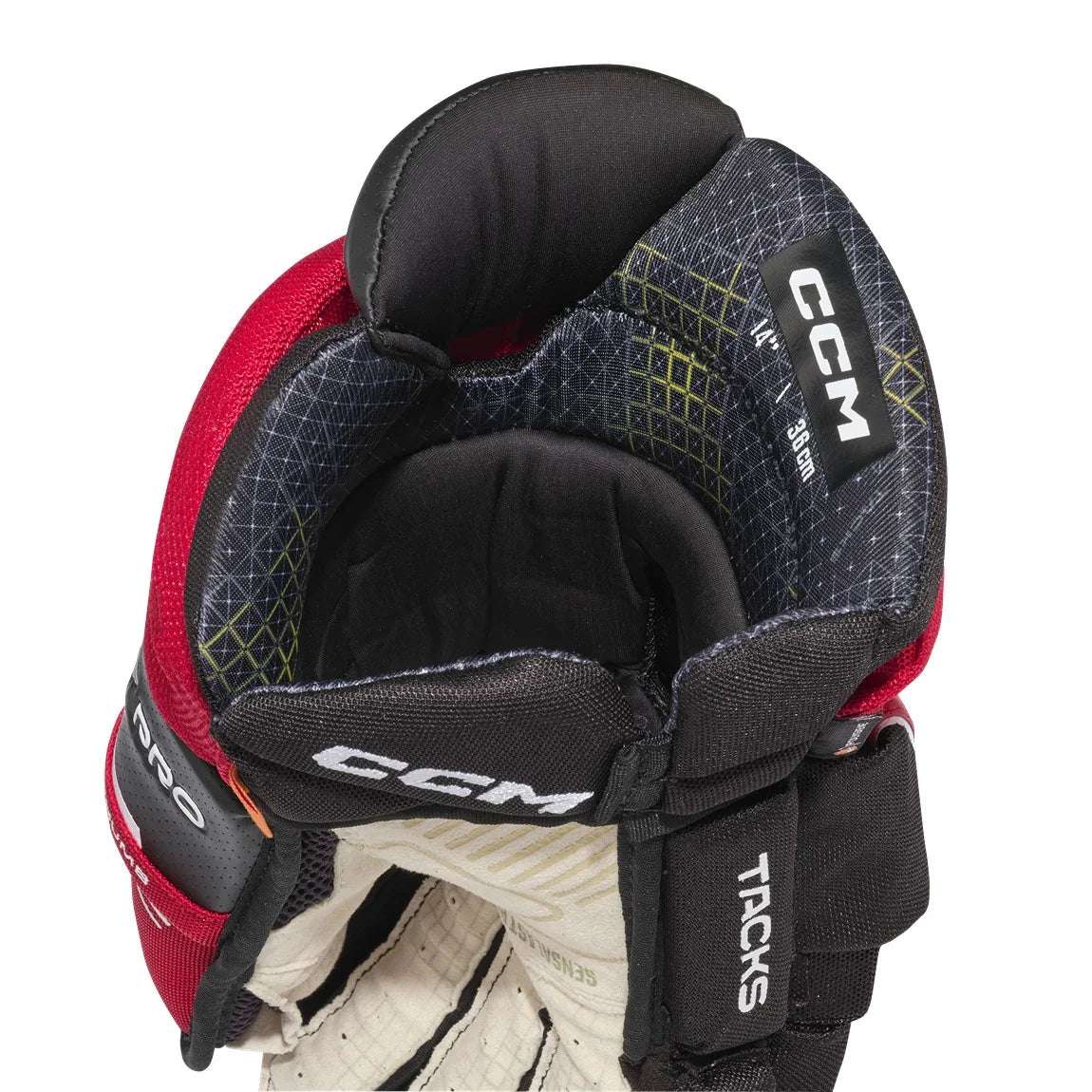 CCM TACKS XF PRO HOCKEY GLOVES - SENIOR