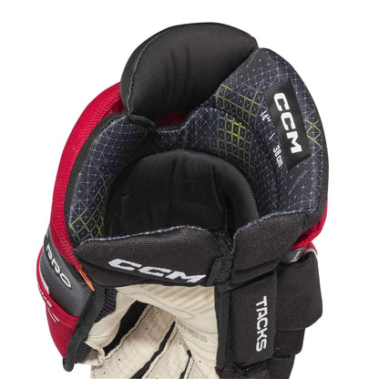 CCM TACKS XF PRO HOCKEY GLOVES - JUNIOR