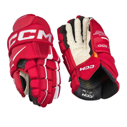 CCM TACKS XF PRO HOCKEY GLOVES - SENIOR