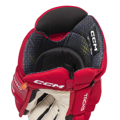 CCM TACKS XF PRO HOCKEY GLOVES - SENIOR