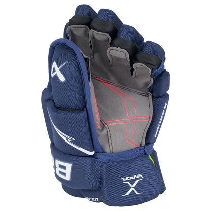 BAUER S25 VAPOR XLTX PRO JR HOCKEY GLOVES -