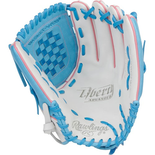 RAWLINGS RLA125-3WCB LIBERTY ADVACED SOFTBALL GLOVE - 12.5" RHT