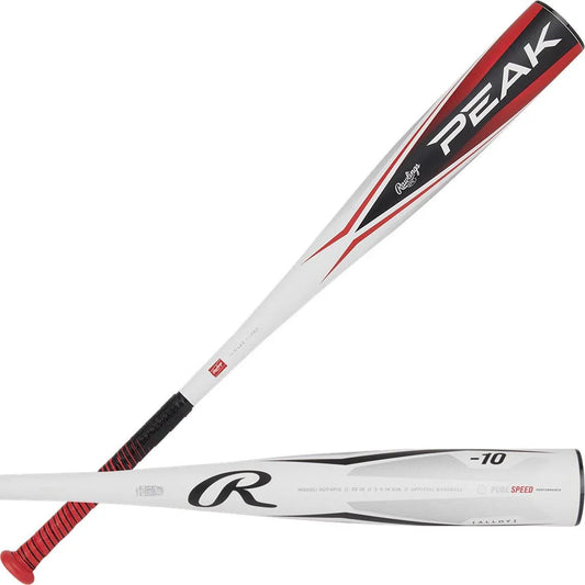 RAWLINGS PEAK -10 (2 3/4" BARREL) USSSSA  BASEBALL BAT