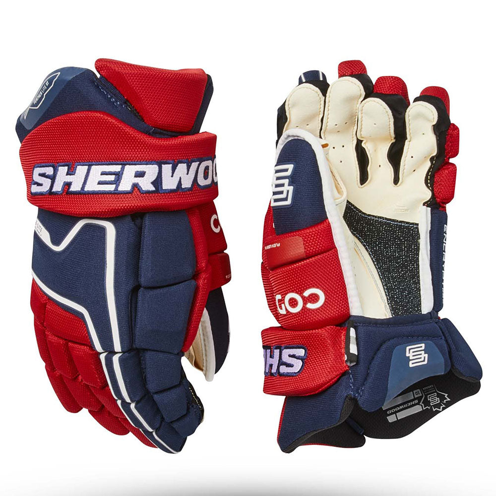 SHERWOOD CODE ENCRYPT PRO JR HOCKEY GLOVES