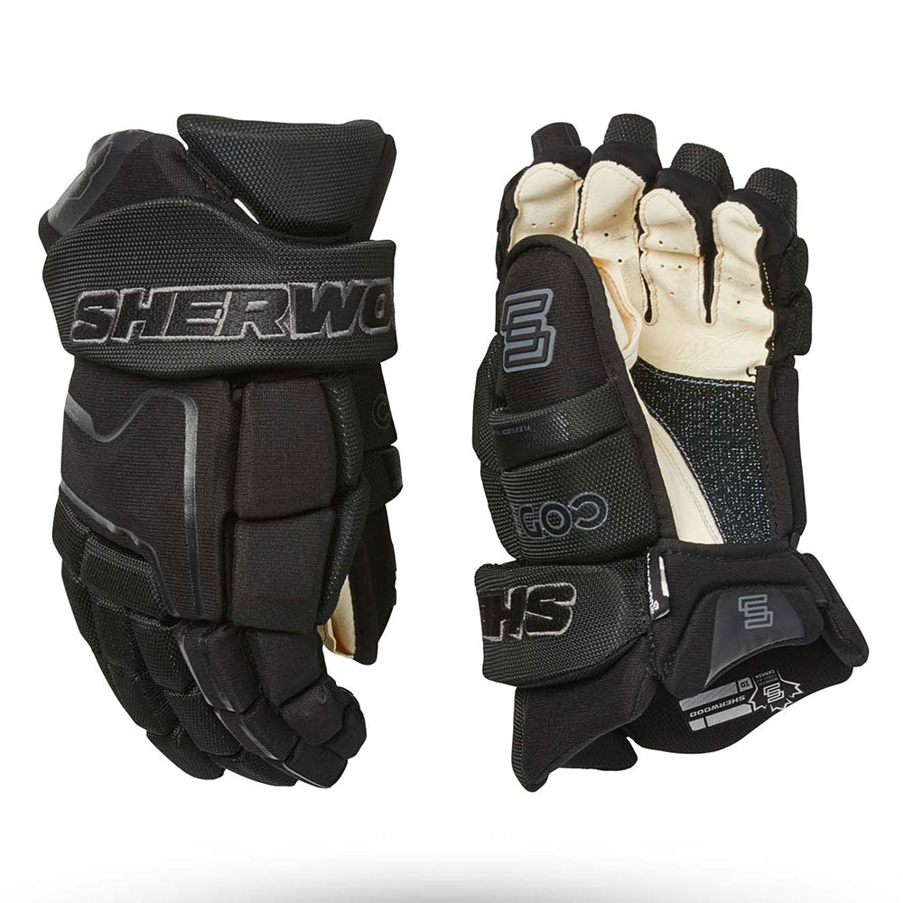 SHERWOOD CODE ENCRYPT PRO JR HOCKEY GLOVES