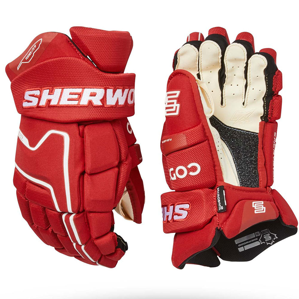SHERWOOD CODE ENCRYPT PRO JR HOCKEY GLOVES
