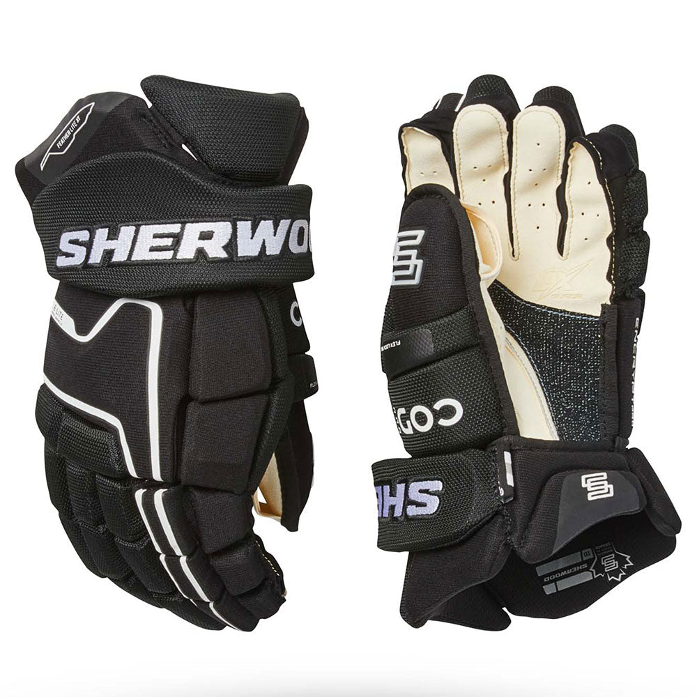 SHERWOOD CODE ENCRYPT PRO JR HOCKEY GLOVES