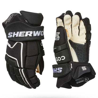 SHERWOOD CODE ENCRYPT PRO JR HOCKEY GLOVES