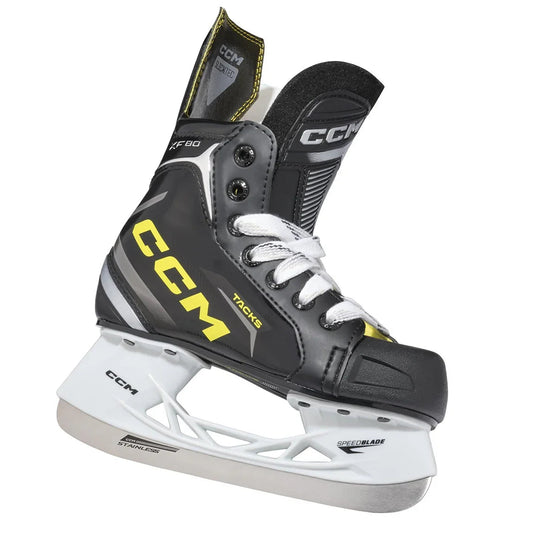 CCM TACKS XF80 YTH HOCKEY SKATES -