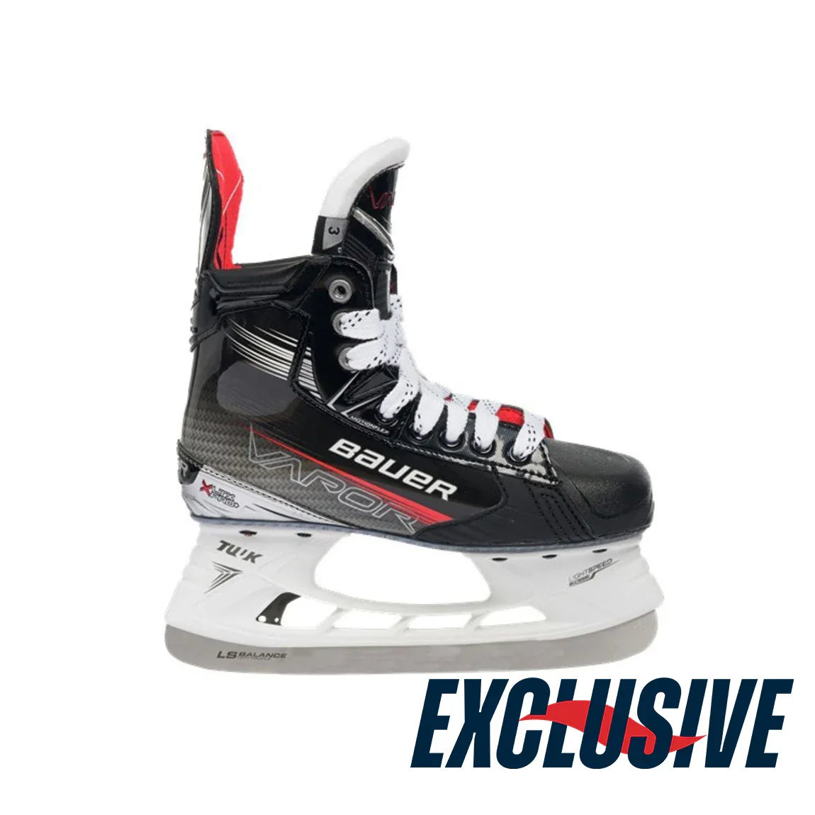 BAUER S23 VAPOR XLTX PRO+ JUNIOR HOCKEY SKATES
