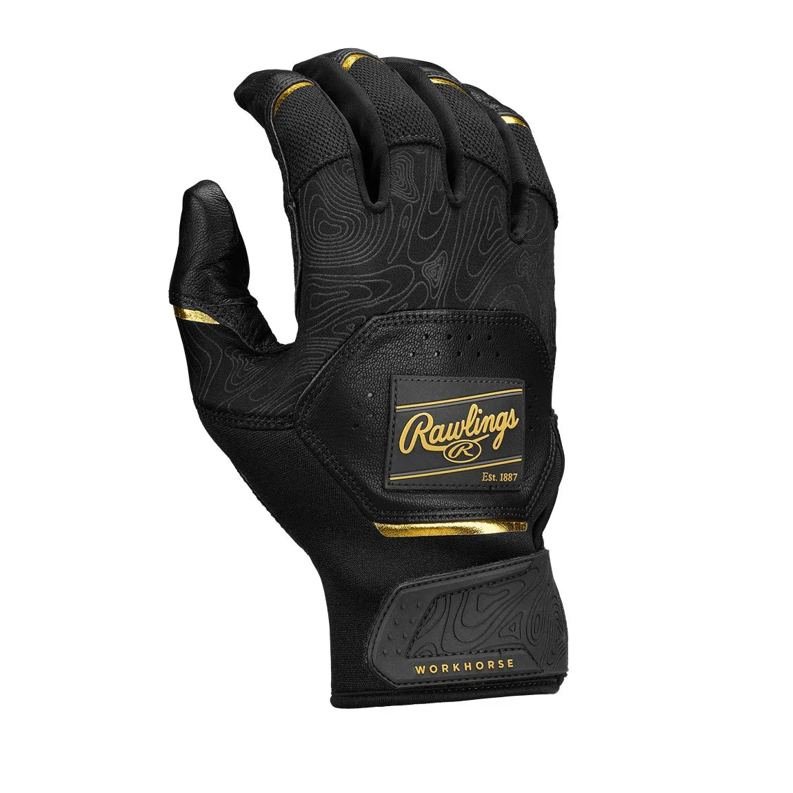 RAWLINGS S25 WORK HORSE BATTING GLOVES -