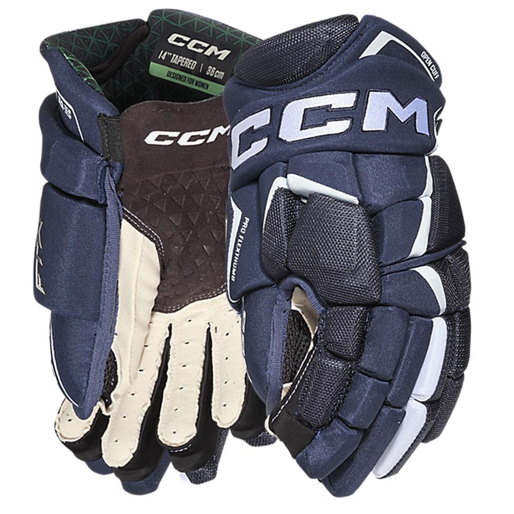CCM JS FTW HOCKEY GLOVES - SR
