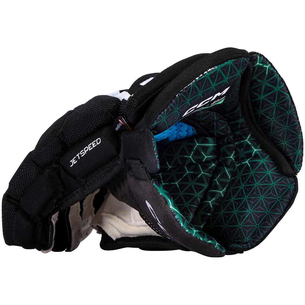 CCM JS FTW HOCKEY GLOVES - SR