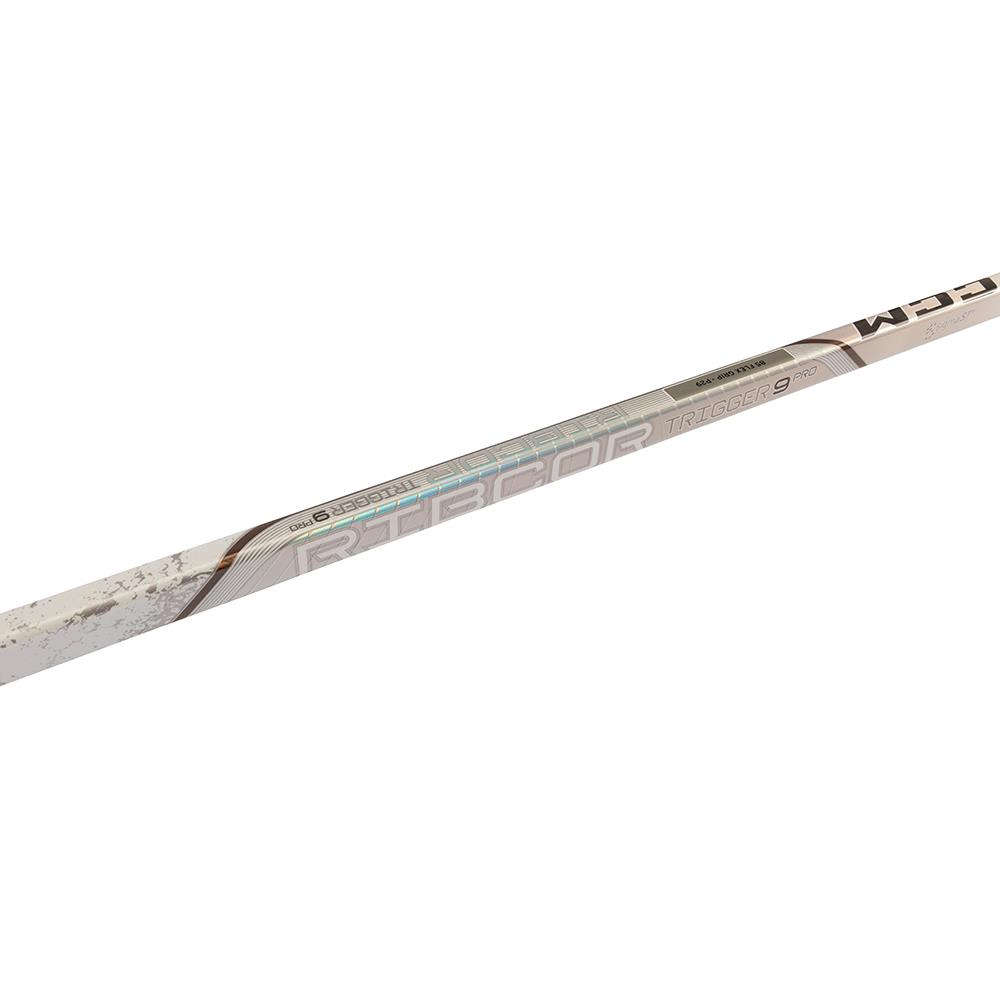 CCM TRIGGER 9 PRO JR HOCKEY STICK - WHITE
