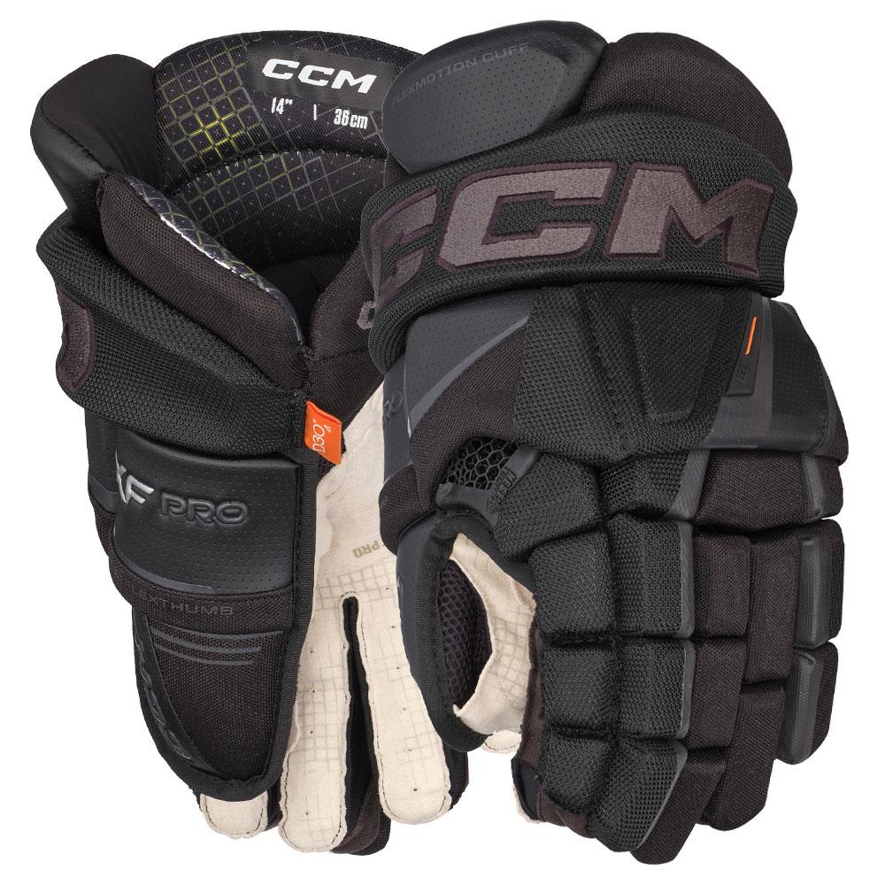 CCM TACKS XF PRO HOCKEY GLOVES - SENIOR