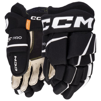 CCM TACKS XF PRO HOCKEY GLOVES - YOUTH