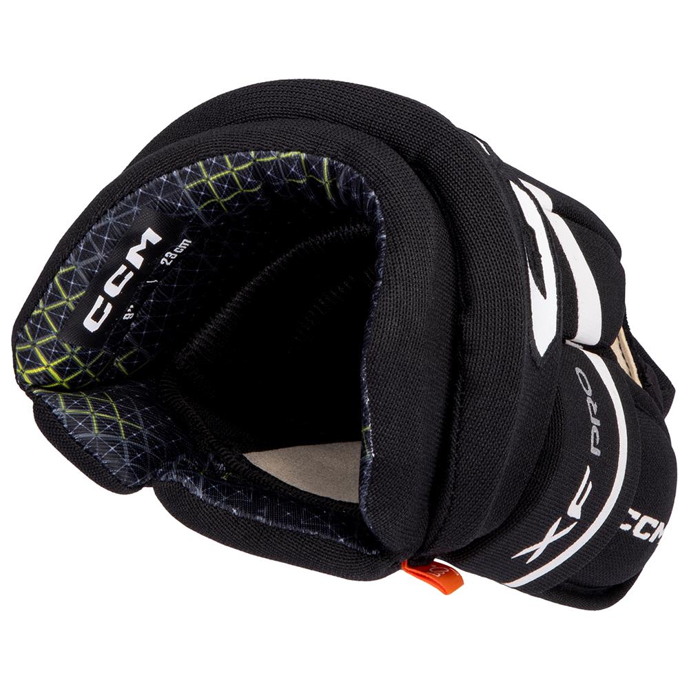 CCM TACKS XF PRO HOCKEY GLOVES - YOUTH