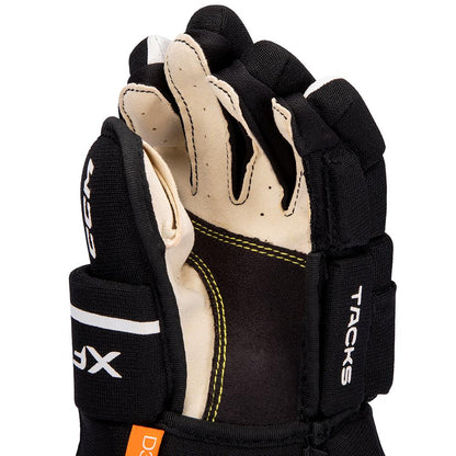 CCM TACKS XF PRO HOCKEY GLOVES - YOUTH