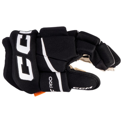 CCM TACKS XF PRO HOCKEY GLOVES - YOUTH