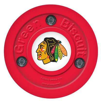 GREEN BISCUIT NHL TRAINING PUCK